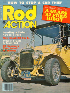 ROD ACTION 1978 FEB - CHOPPED '40 SEDAN/COUPE, ALARMS